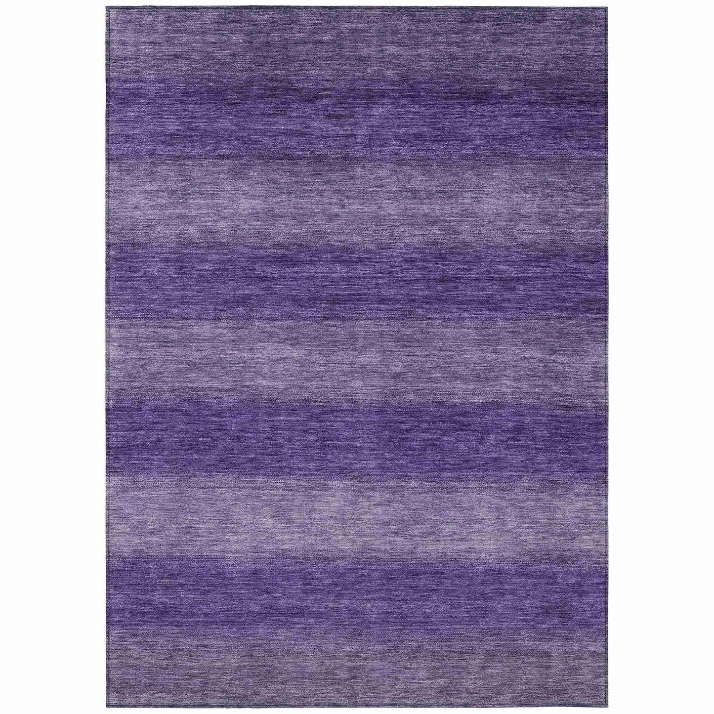 Haelius Purple Washable Indoor-Outdoor Rug