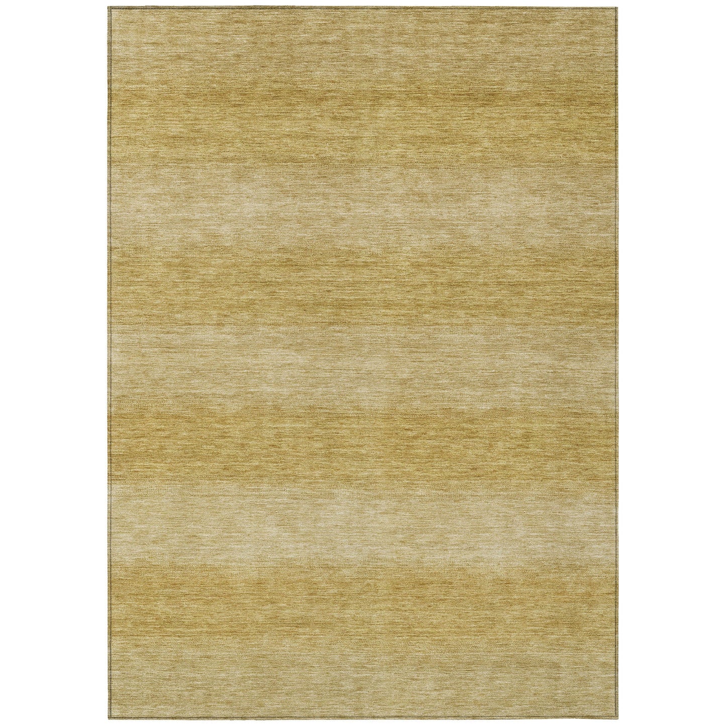 Haelius Gold Washable Indoor-Outdoor Rug