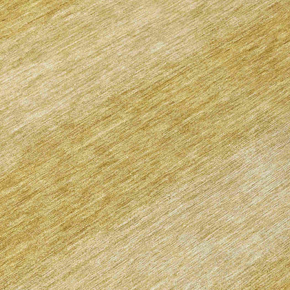 Haelius Gold Washable Indoor-Outdoor Rug