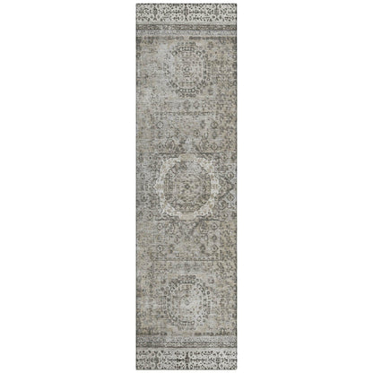 Addison Rugs Irias Gray Washable Indoor-Outdoor Rug