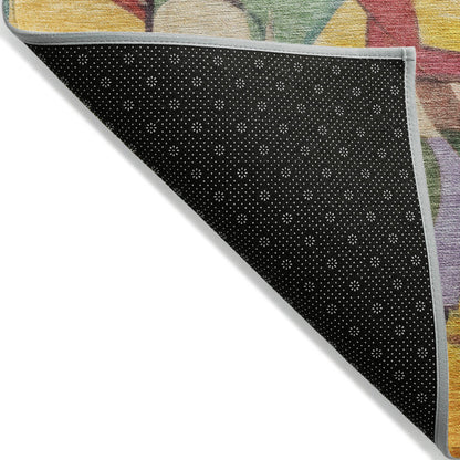Addison Rugs Jaelius Gold Washable Indoor-Outdoor Rug