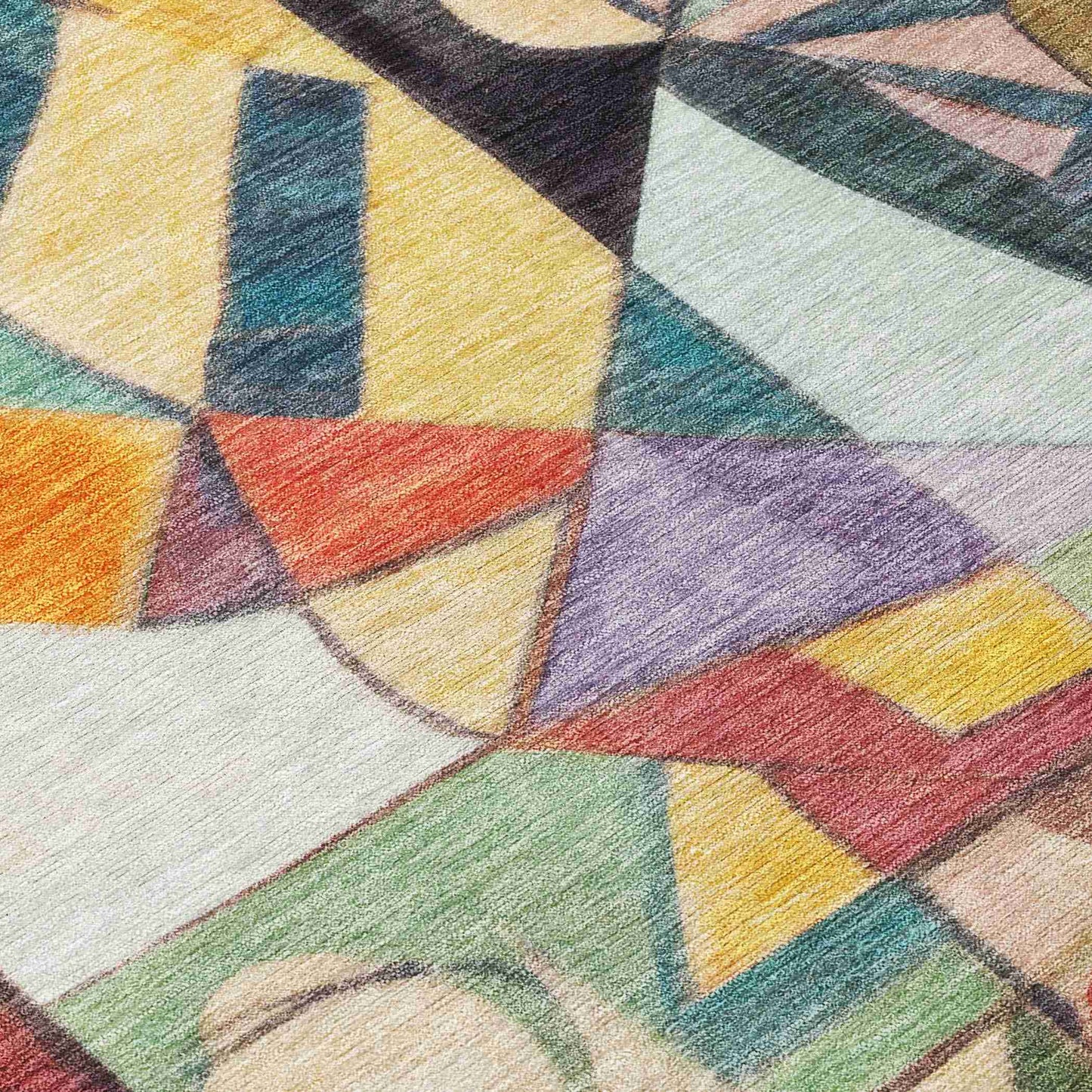 Addison Rugs Jaelius Gold Washable Indoor-Outdoor Rug