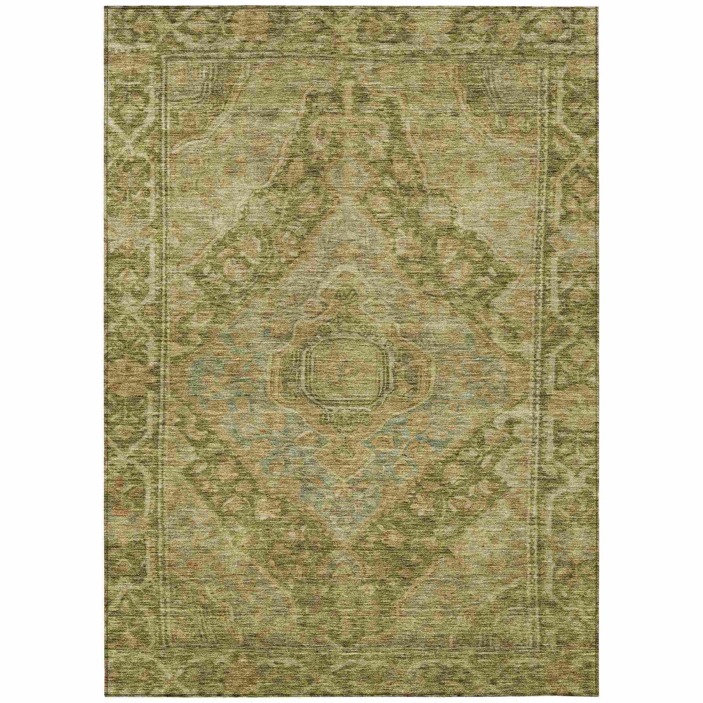 Addison Rugs Kaelanor Aloe Washable Indoor-Outdoor Rug