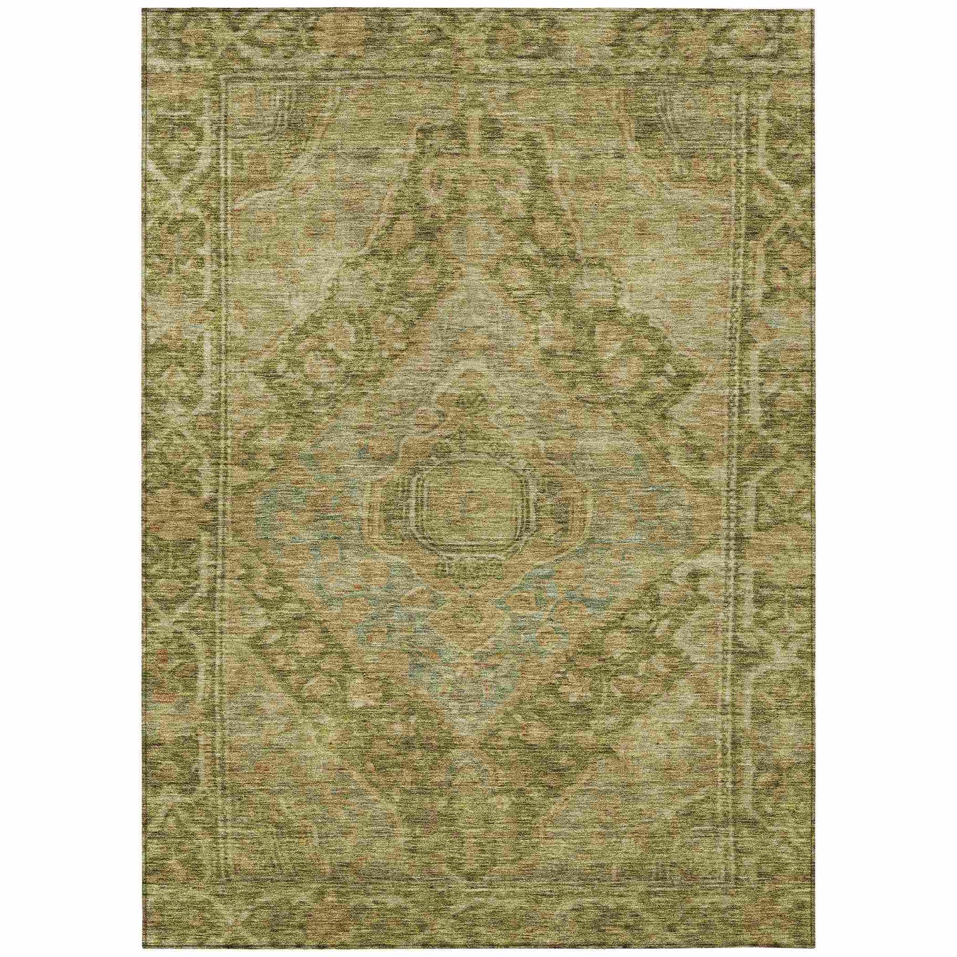 Addison Rugs Kaelanor Aloe Washable Indoor-Outdoor Rug