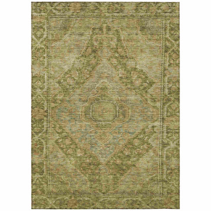 Addison Rugs Kaelanor Aloe Washable Indoor-Outdoor Rug