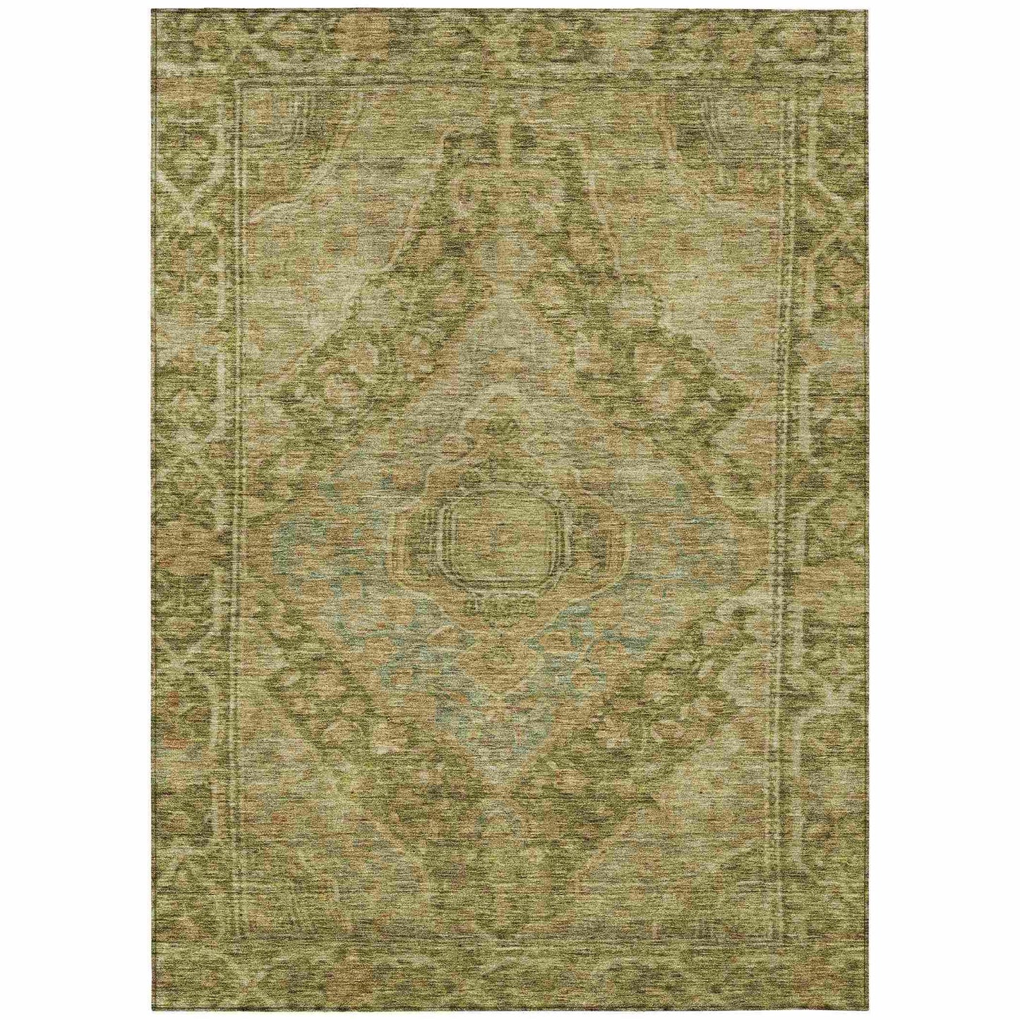 Addison Rugs Kaelanor Aloe Washable Indoor-Outdoor Rug