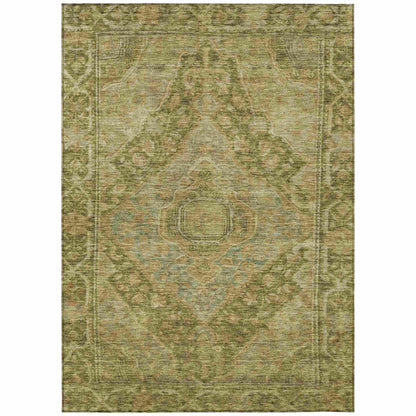 Addison Rugs Kaelanor Aloe Washable Indoor-Outdoor Rug