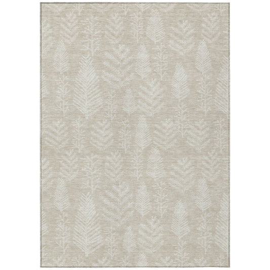 Addison Rugs Paelius Brown Washable Indoor-Outdoor Rug