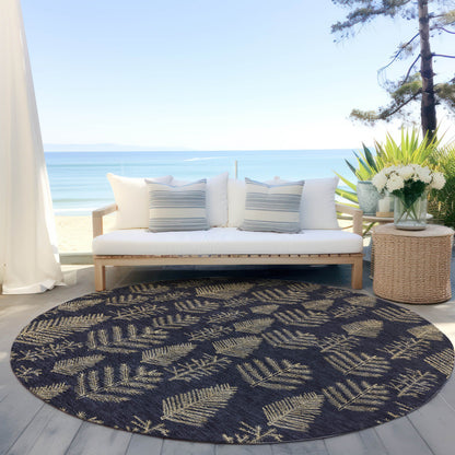 Addison Rugs Paelius Black Washable Indoor-Outdoor Rug