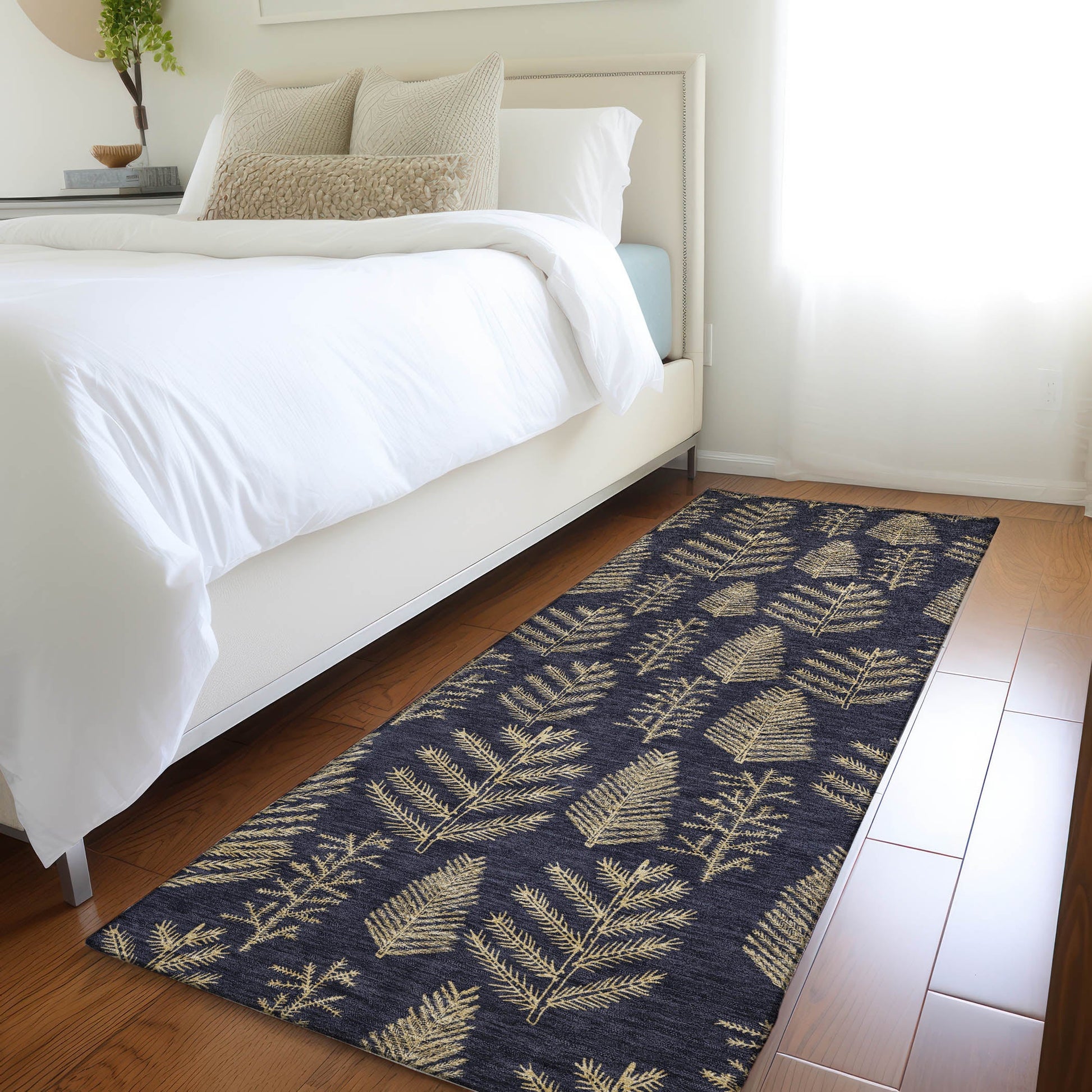Addison Rugs Paelius Black Washable Indoor-Outdoor Rug
