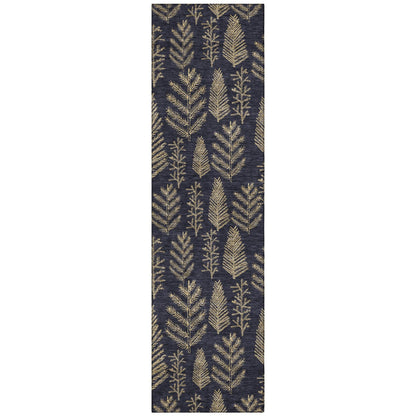 Addison Rugs Paelius Black Washable Indoor-Outdoor Rug