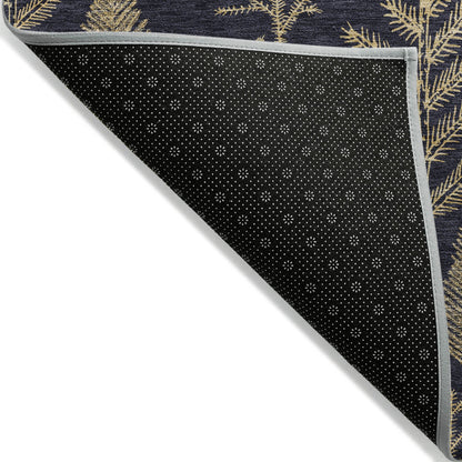 Addison Rugs Paelius Black Washable Indoor-Outdoor Rug