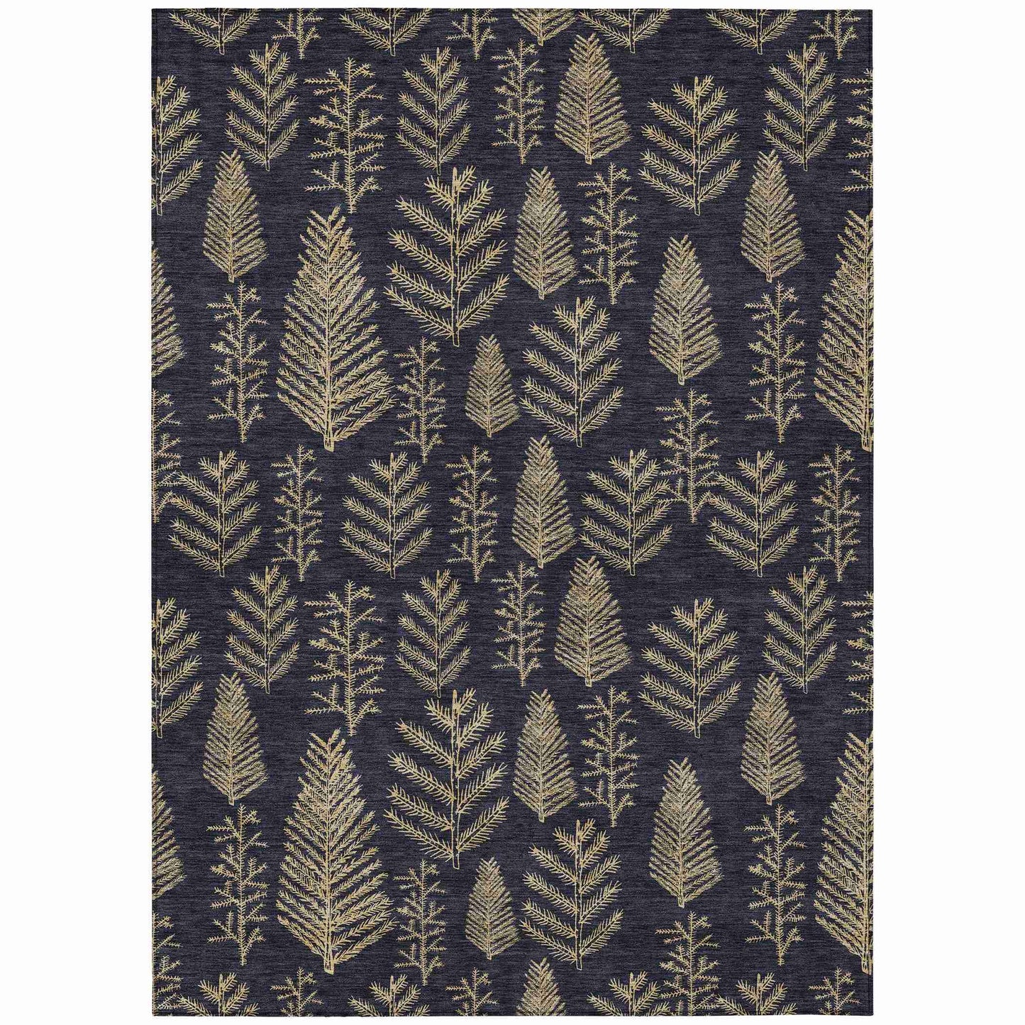 Addison Rugs Paelius Black Washable Indoor-Outdoor Rug