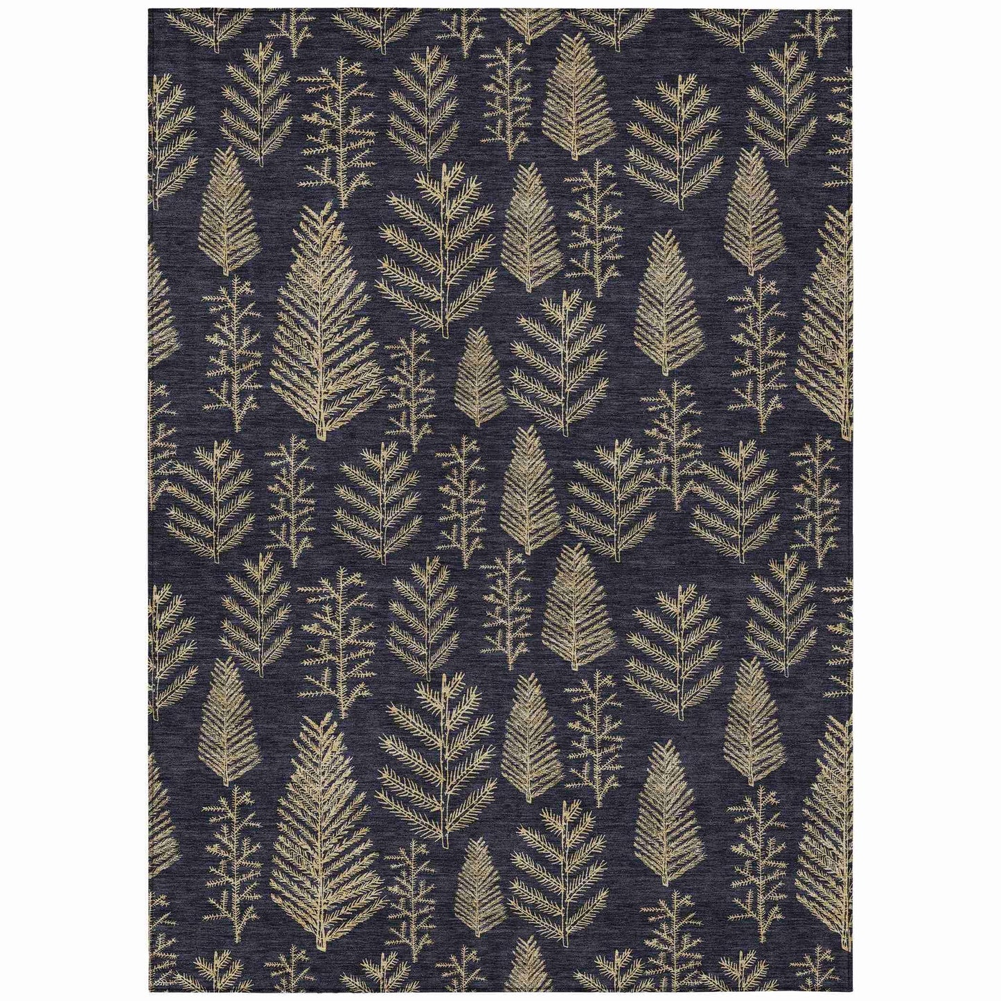 Addison Rugs Paelius Black Washable Indoor-Outdoor Rug
