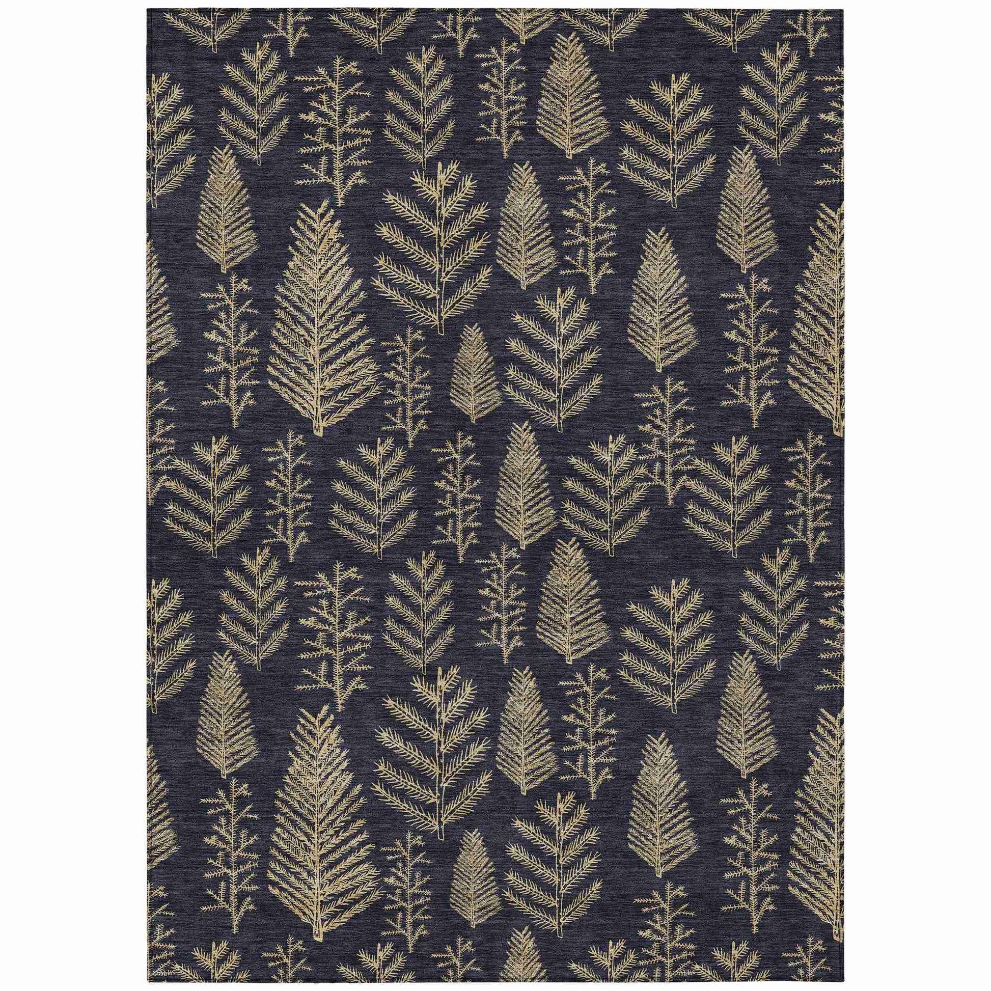 Addison Rugs Paelius Black Washable Indoor-Outdoor Rug