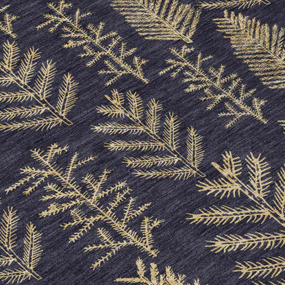 Addison Rugs Paelius Black Washable Indoor-Outdoor Rug