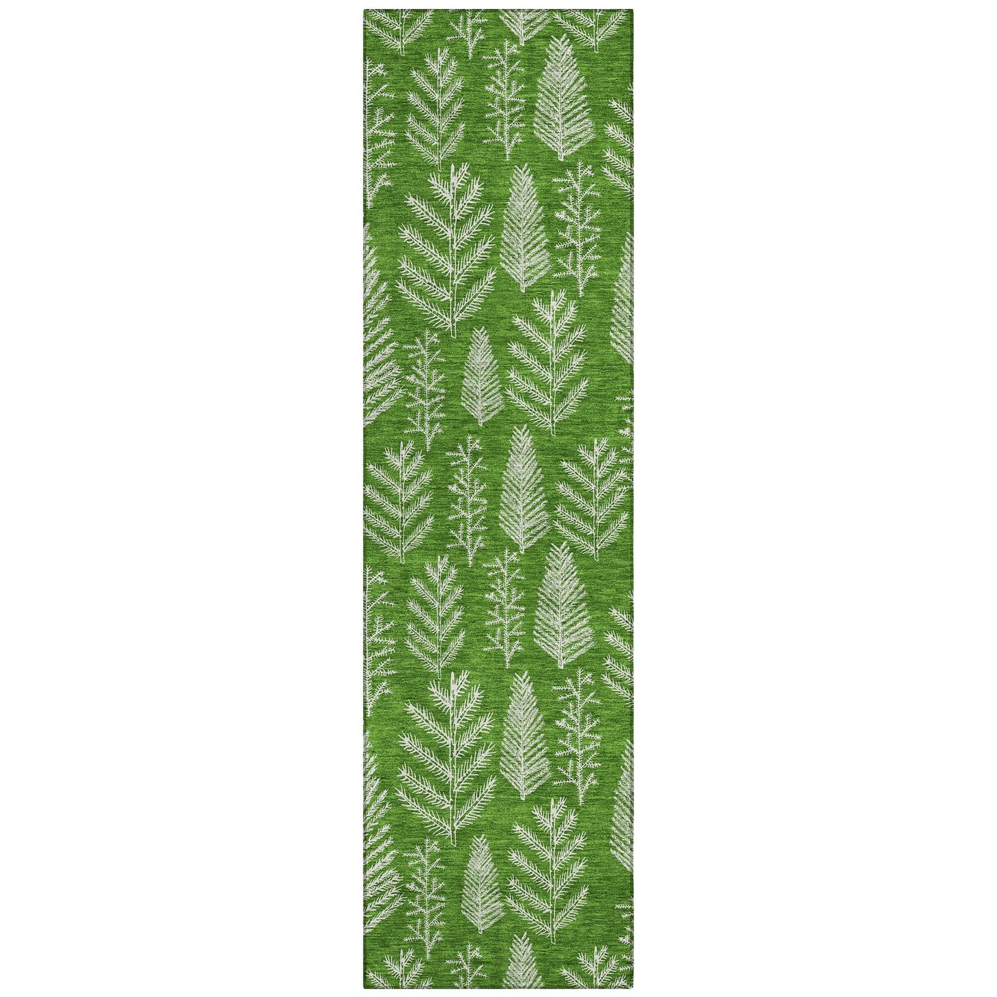 Paelius Green Washable Indoor-Outdoor Rug