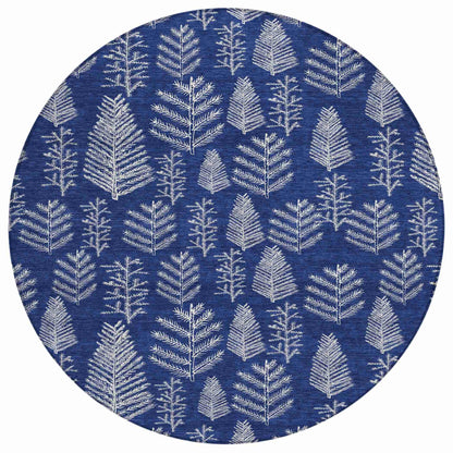 Addison Rugs Paelius Blue Washable Indoor-Outdoor Rug