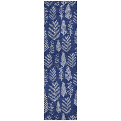 Addison Rugs Paelius Blue Washable Indoor-Outdoor Rug