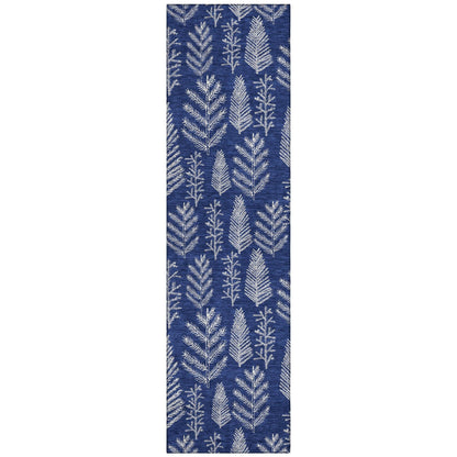 Addison Rugs Paelius Blue Washable Indoor-Outdoor Rug