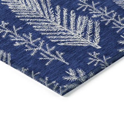 Addison Rugs Paelius Blue Washable Indoor-Outdoor Rug