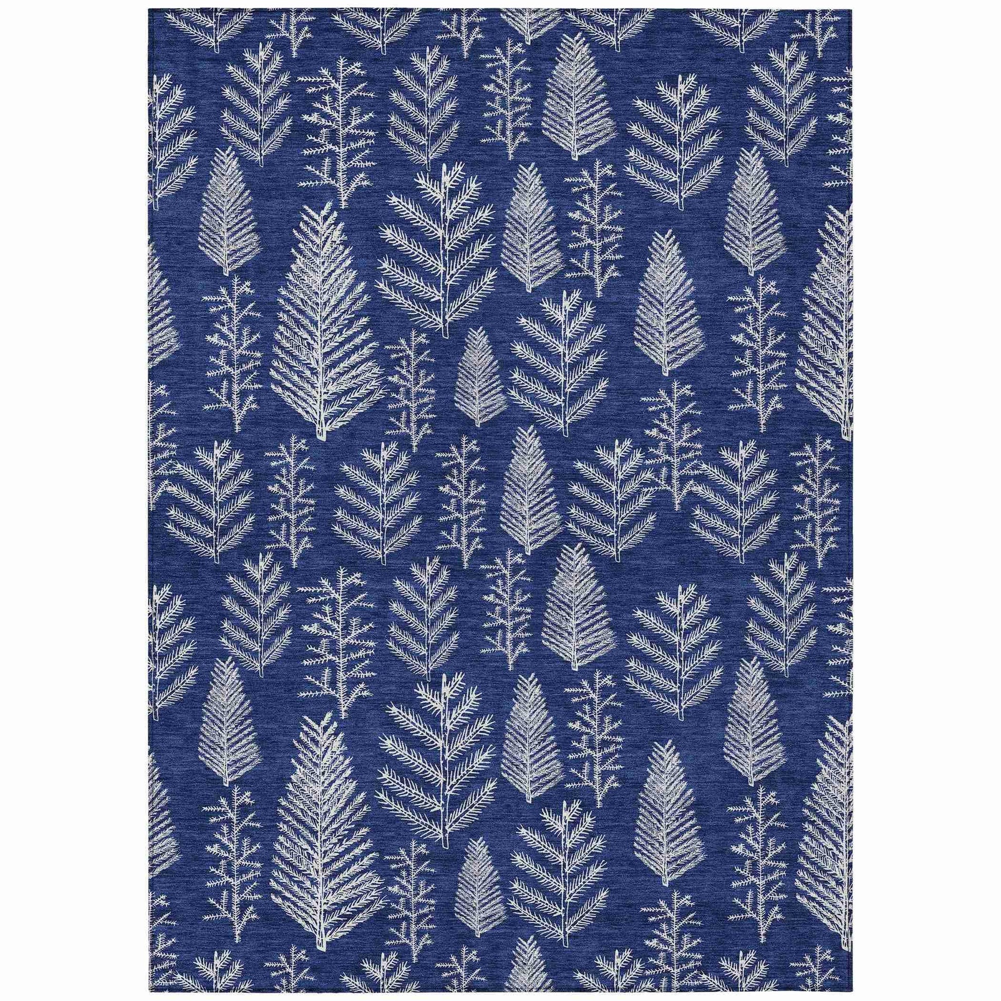 Addison Rugs Paelius Blue Washable Indoor-Outdoor Rug