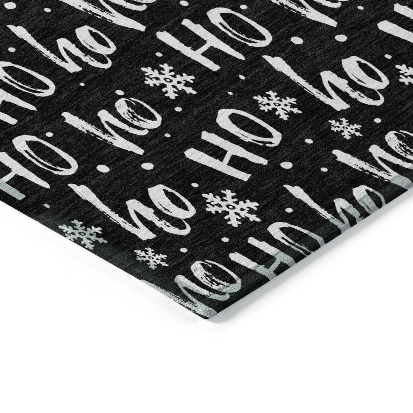 Addison Rugs Paelon Black Washable Indoor-Outdoor Rug