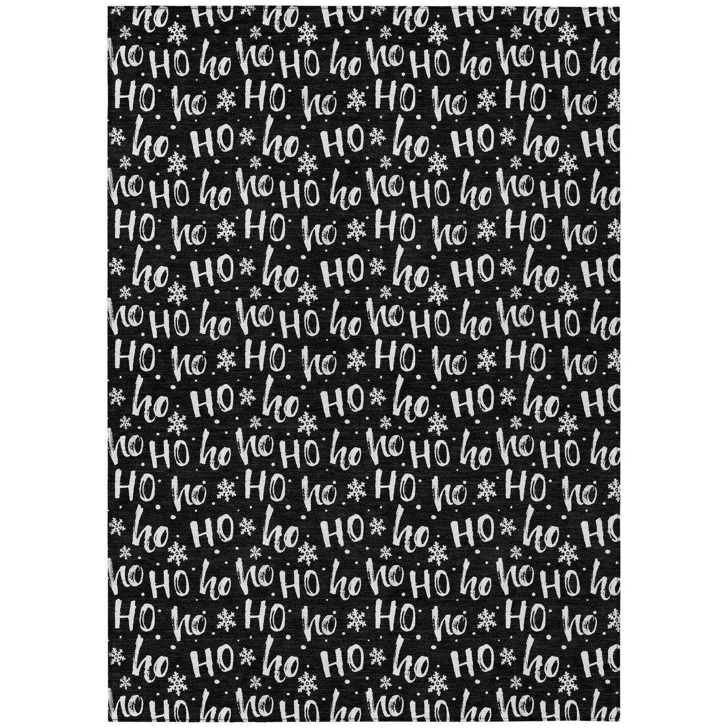 Addison Rugs Paelon Black Washable Indoor-Outdoor Rug