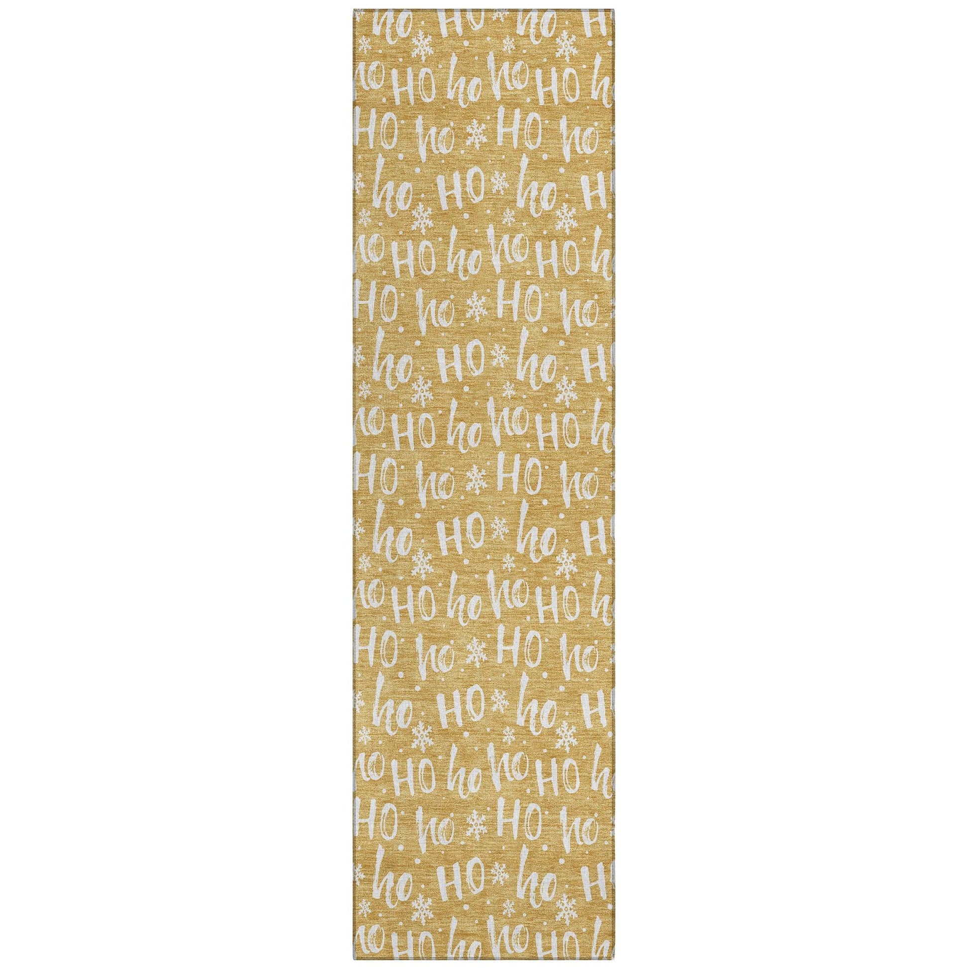 Addison Rugs Paelon Gold Washable Indoor-Outdoor Rug
