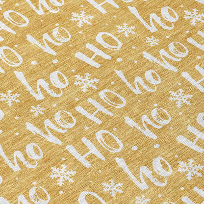 Addison Rugs Paelon Gold Washable Indoor-Outdoor Rug