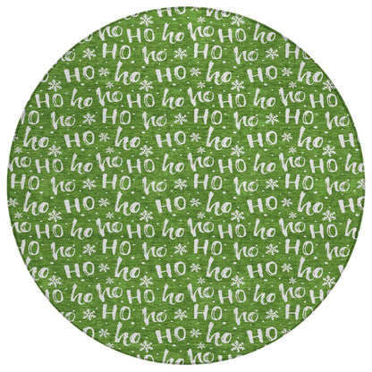 Addison Rugs Paelon Green Washable Indoor-Outdoor Rug