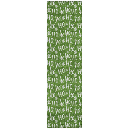 Addison Rugs Paelon Green Washable Indoor-Outdoor Rug