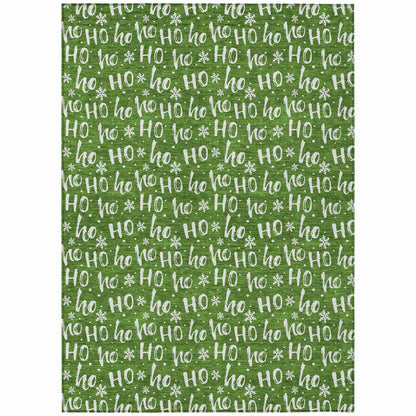 Addison Rugs Paelon Green Washable Indoor-Outdoor Rug