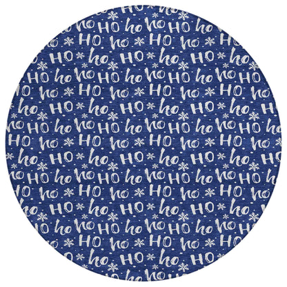 Addison Rugs Paelon Blue Washable Indoor-Outdoor Rug