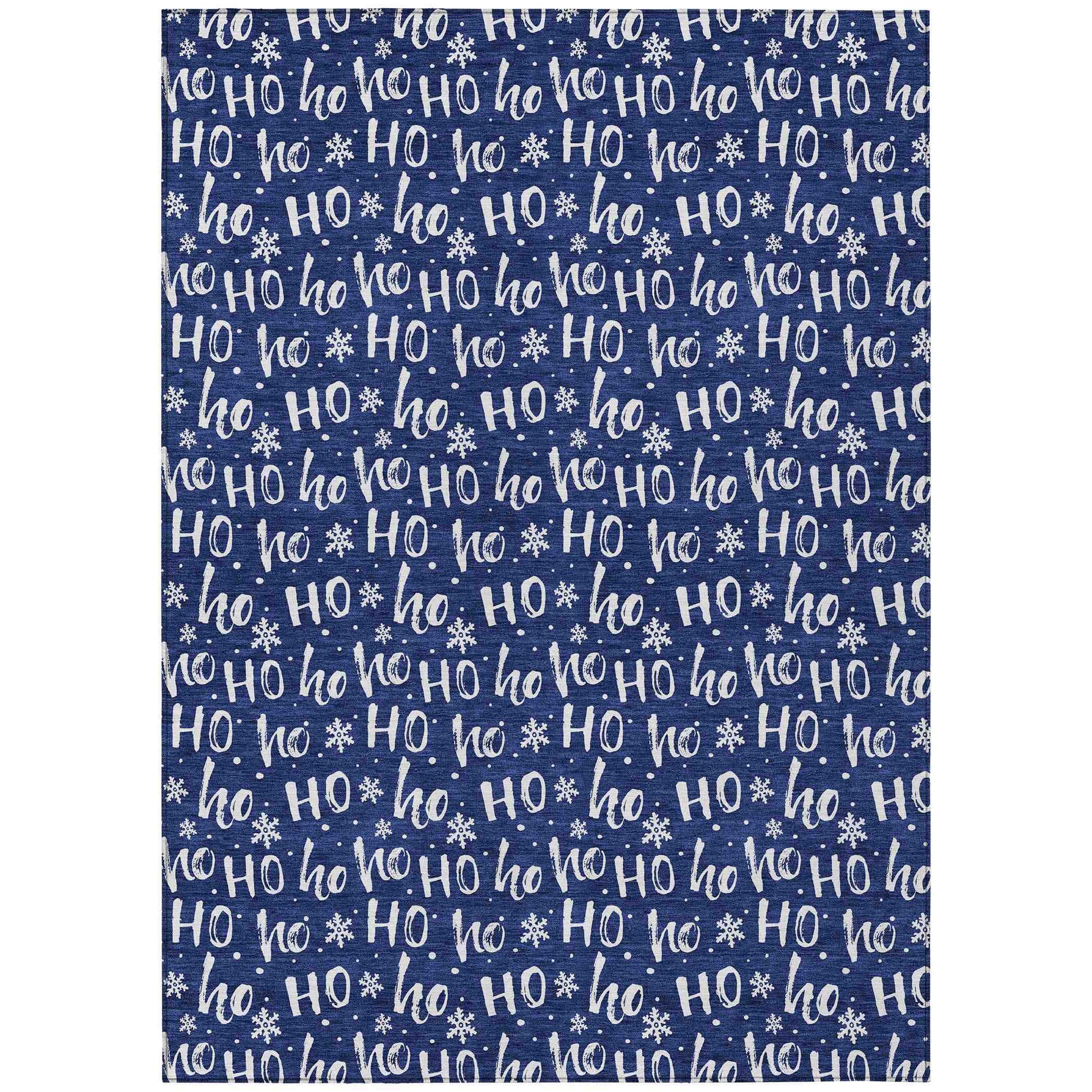 Addison Rugs Paelon Blue Washable Indoor-Outdoor Rug
