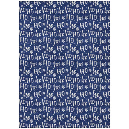 Addison Rugs Paelon Blue Washable Indoor-Outdoor Rug