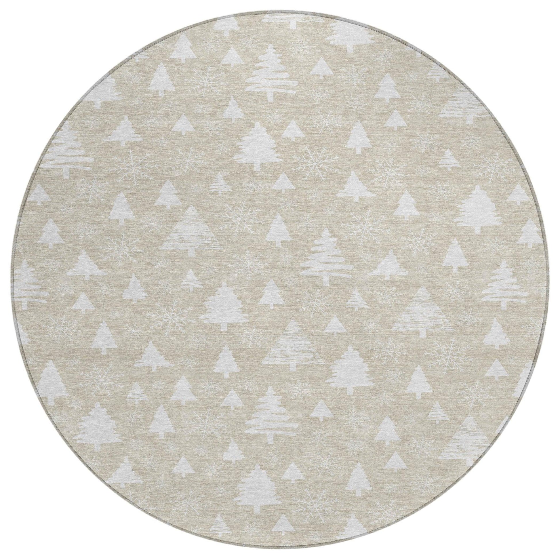 Addison Rugs Paelor Brown Washable Indoor-Outdoor Rug