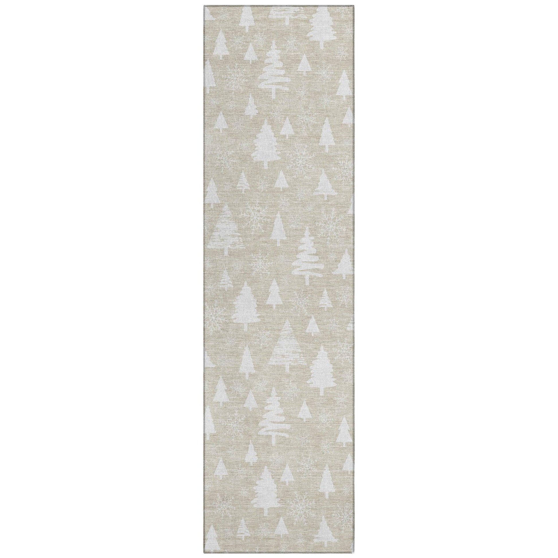 Addison Rugs Paelor Brown Washable Indoor-Outdoor Rug