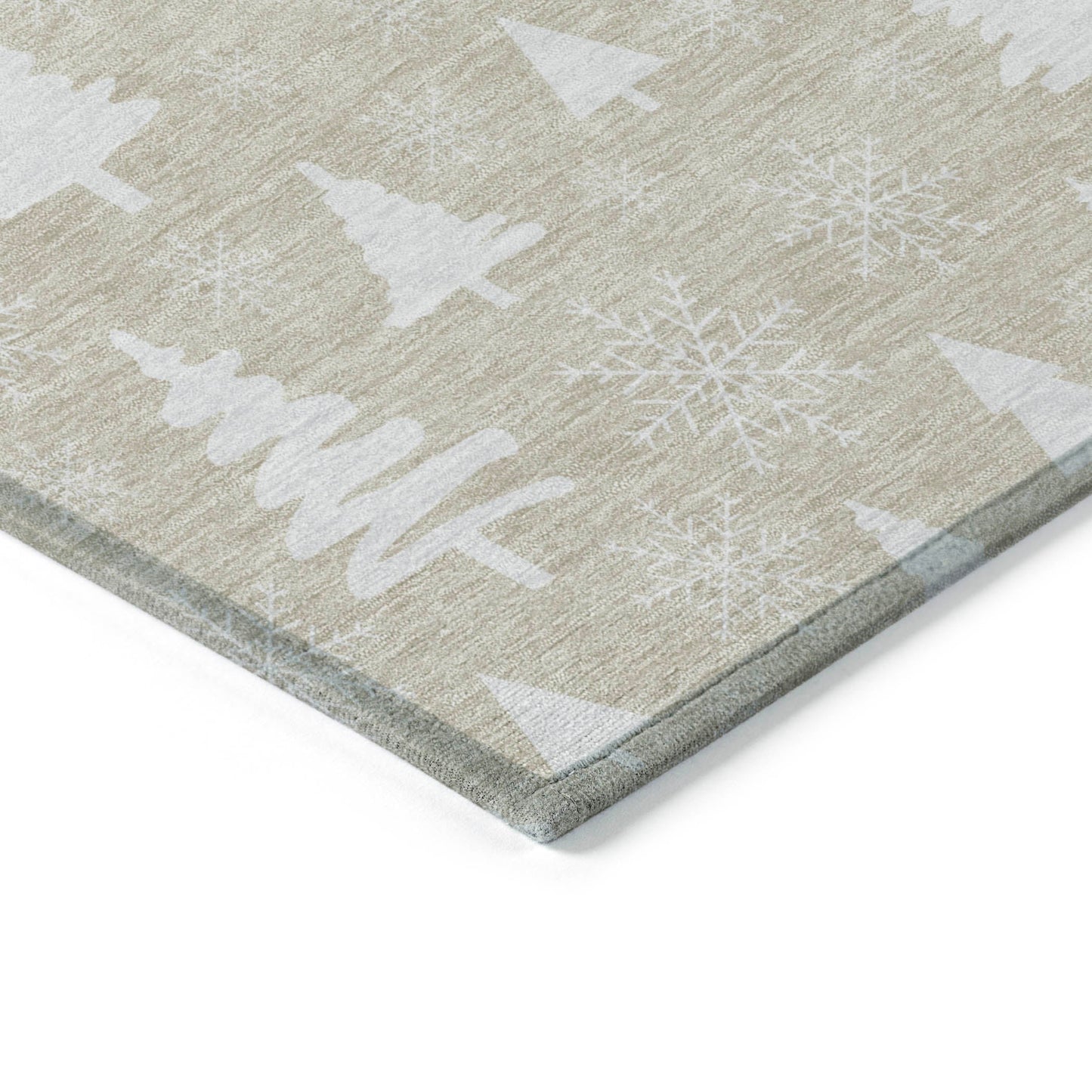 Addison Rugs Paelor Brown Washable Indoor-Outdoor Rug