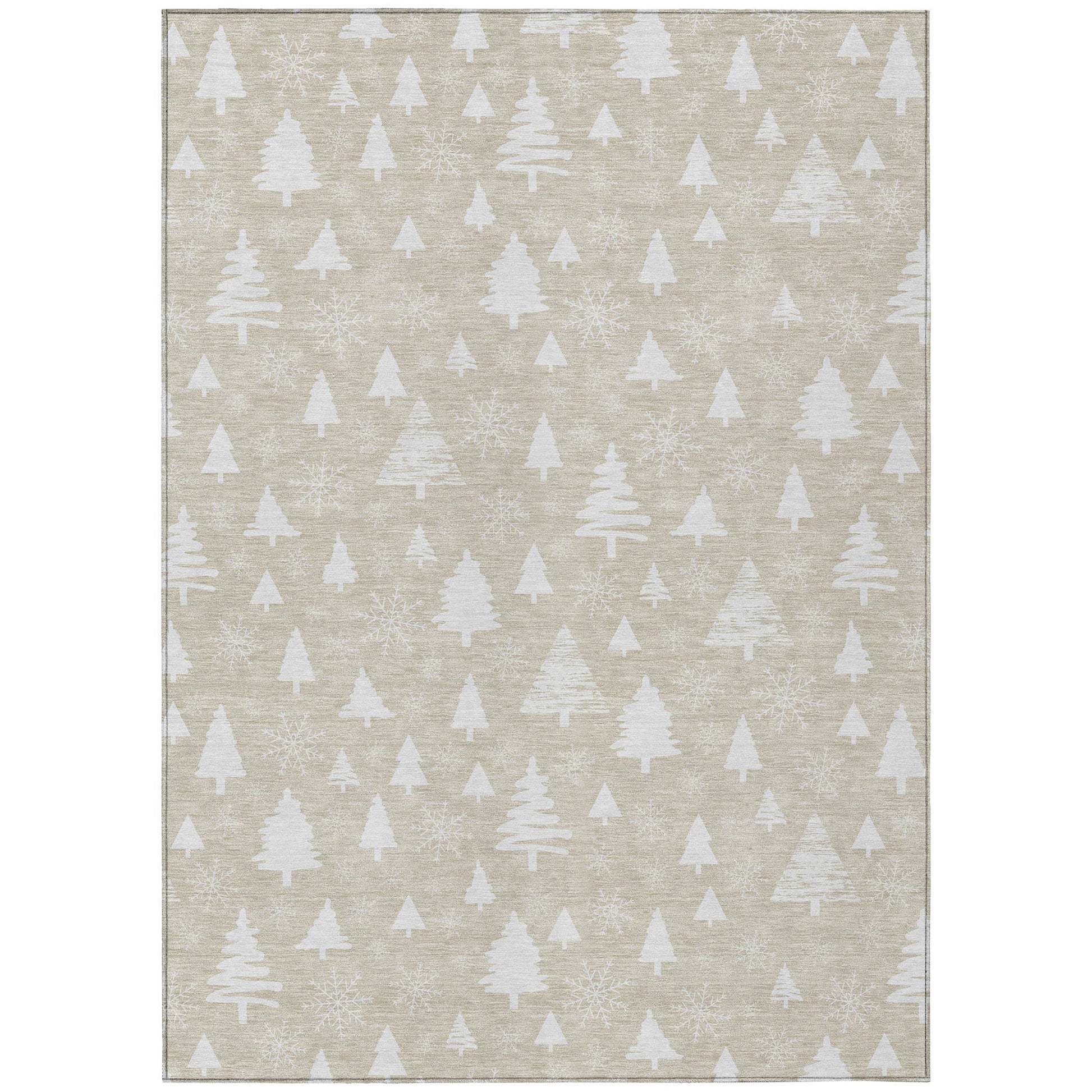 Addison Rugs Paelor Brown Washable Indoor-Outdoor Rug