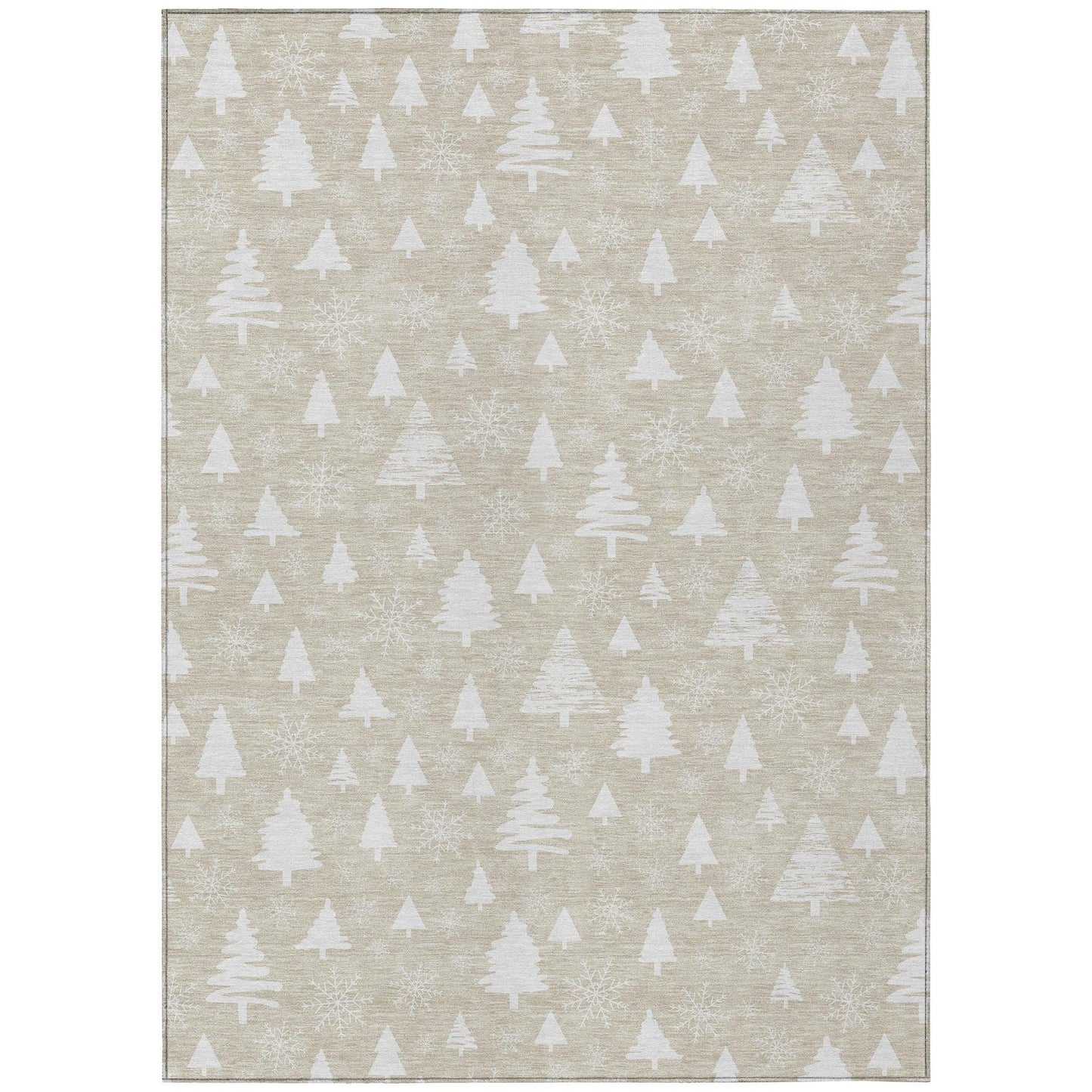 Addison Rugs Paelor Brown Washable Indoor-Outdoor Rug