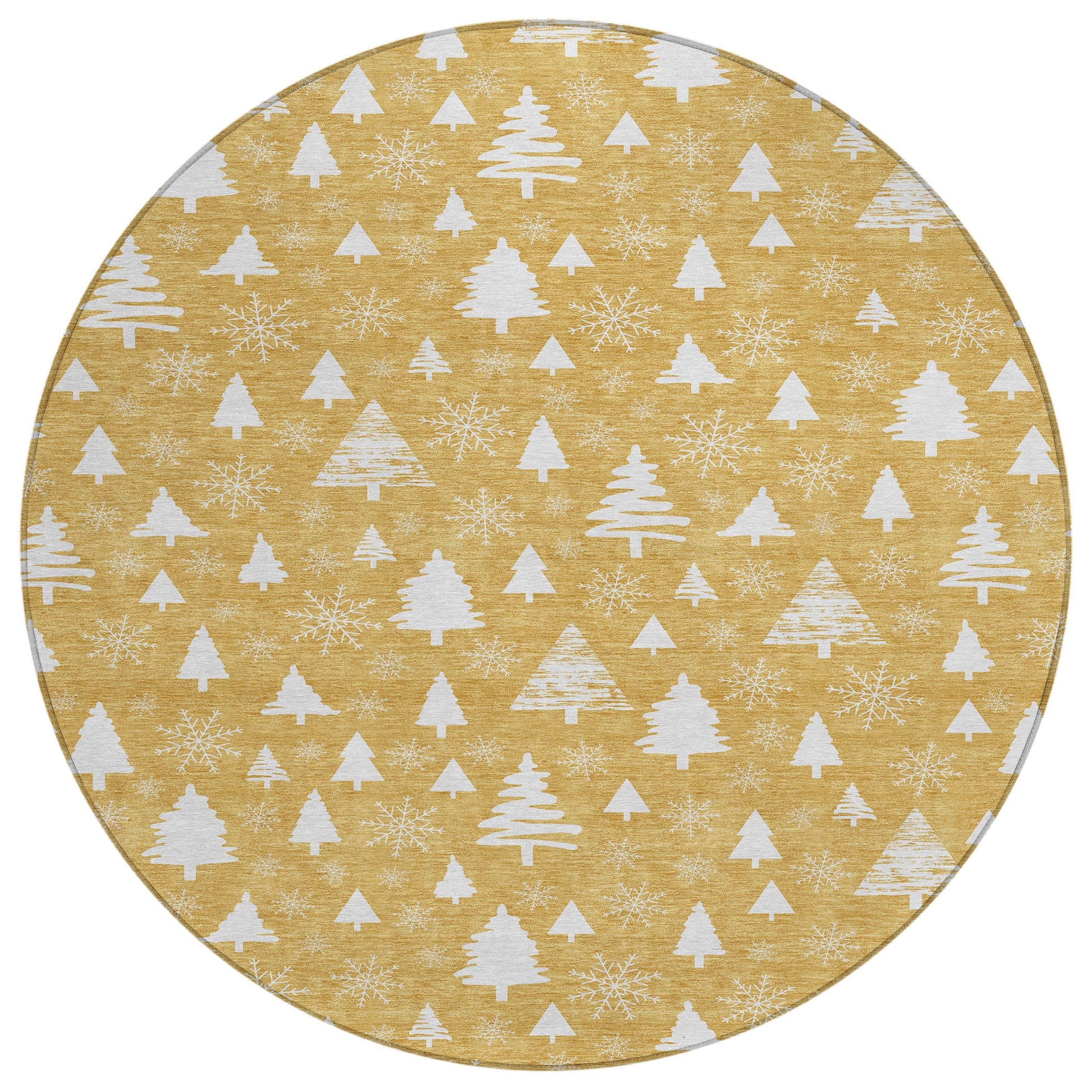 Addison Rugs Paelor Gold Washable Indoor-Outdoor Rug