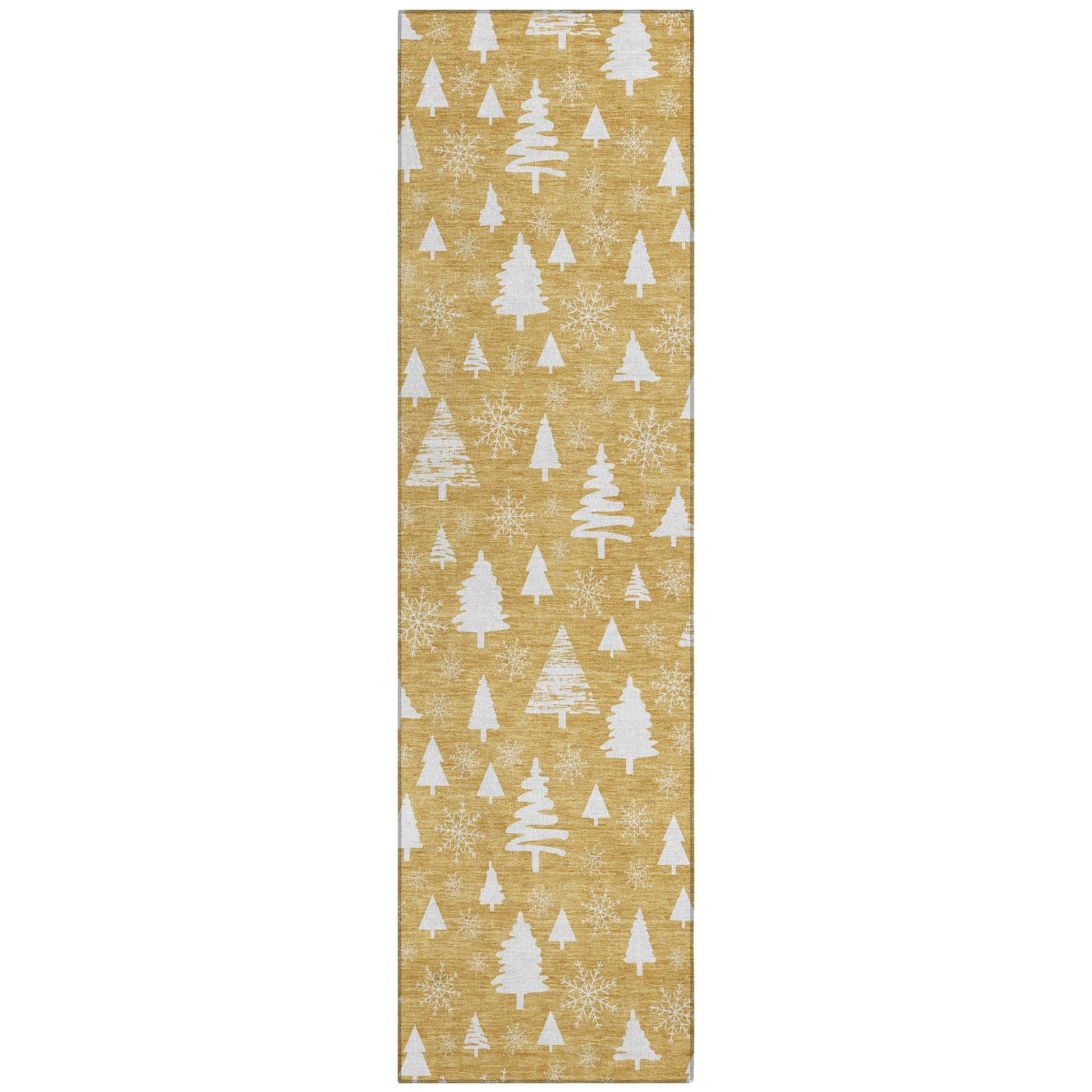 Addison Rugs Paelor Gold Washable Indoor-Outdoor Rug