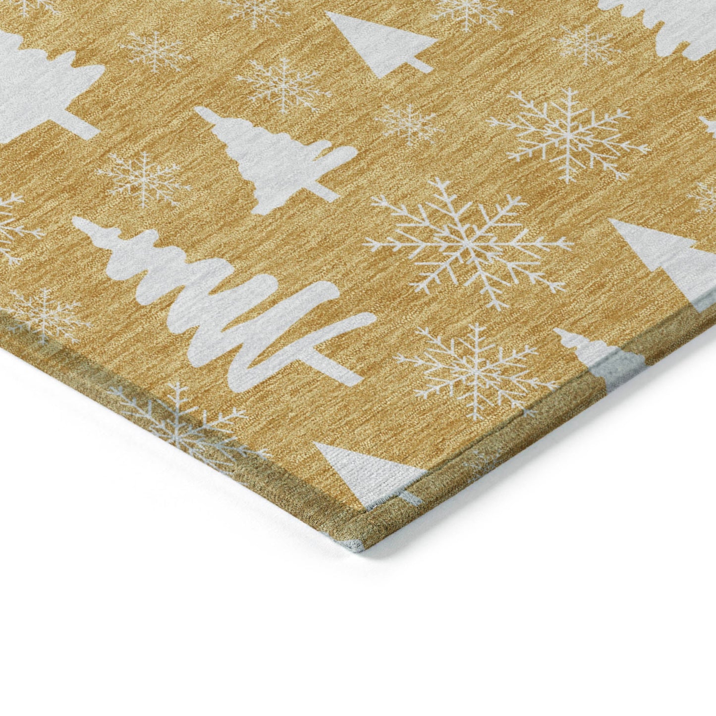 Addison Rugs Paelor Gold Washable Indoor-Outdoor Rug