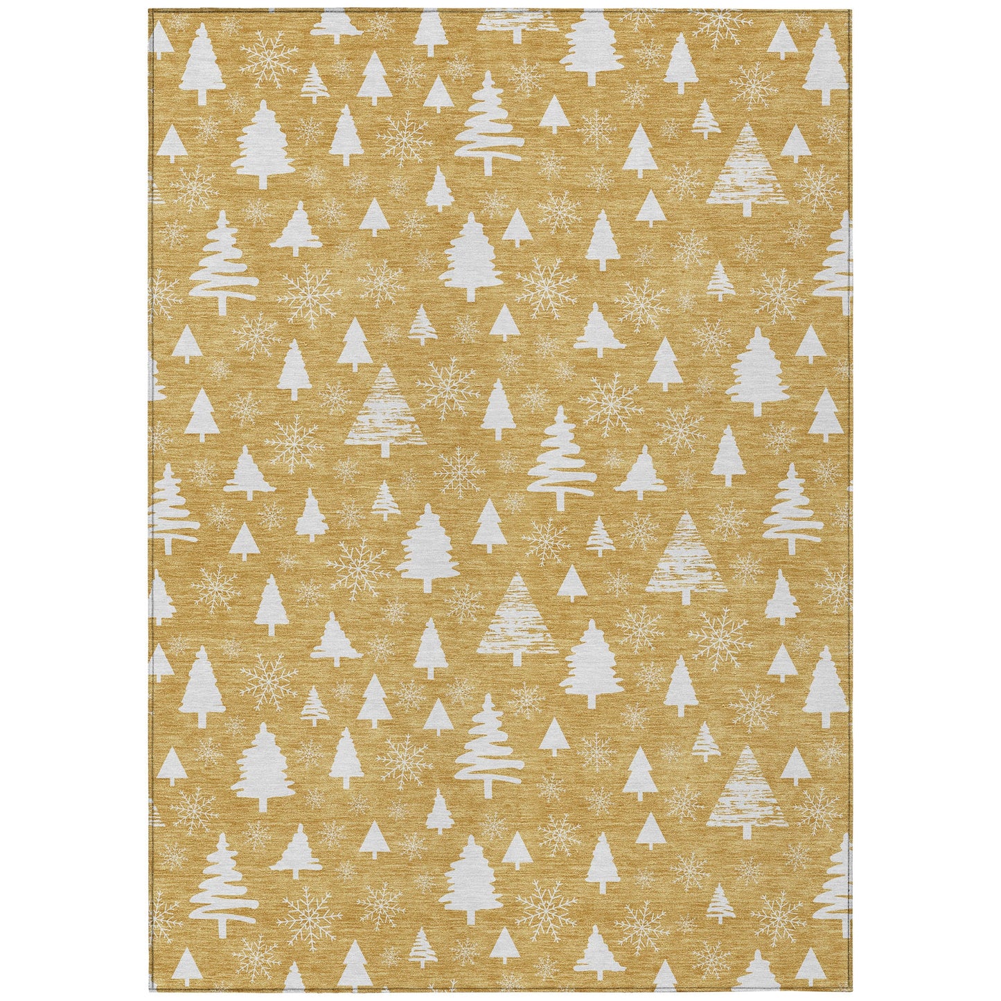 Addison Rugs Paelor Gold Washable Indoor-Outdoor Rug