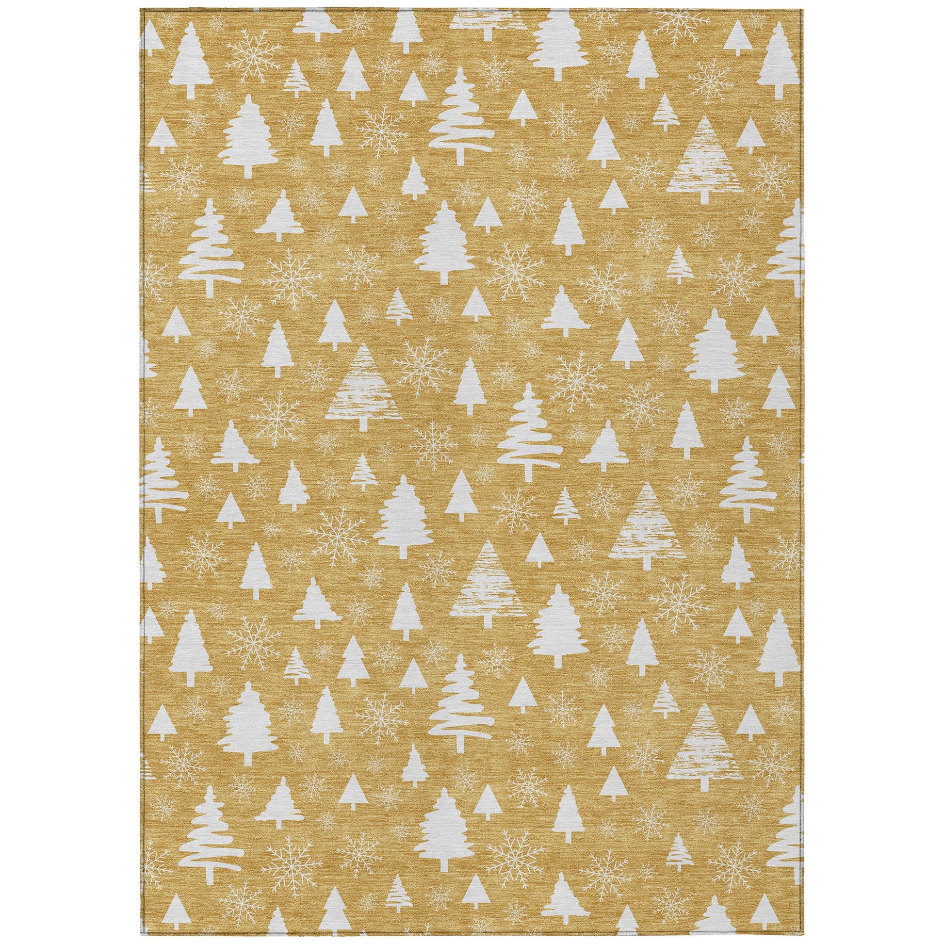 Addison Rugs Paelor Gold Washable Indoor-Outdoor Rug