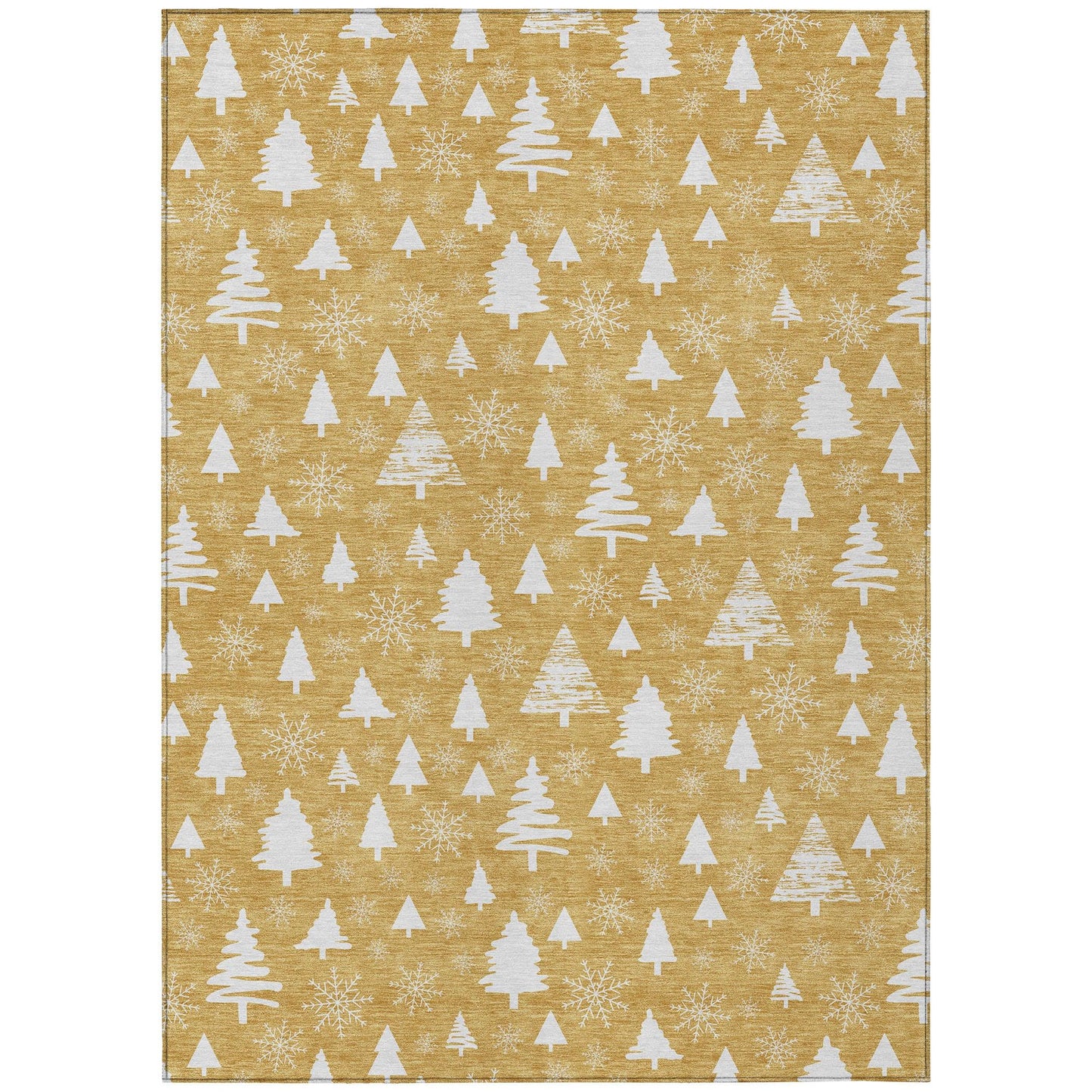 Addison Rugs Paelor Gold Washable Indoor-Outdoor Rug