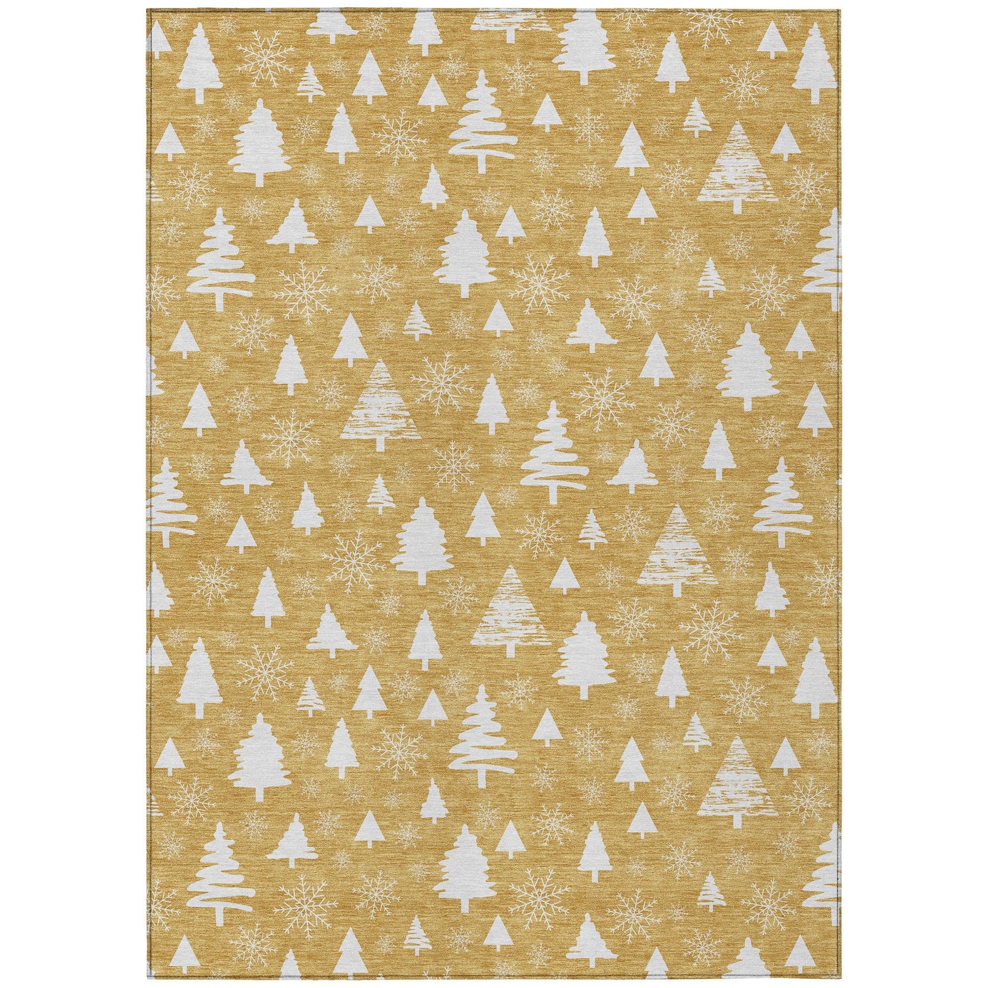 Addison Rugs Paelor Gold Washable Indoor-Outdoor Rug