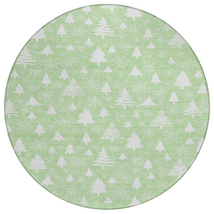 Addison Rugs Paelor Green Washable Indoor-Outdoor Rug