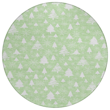 Addison Rugs Paelor Green Washable Indoor-Outdoor Rug